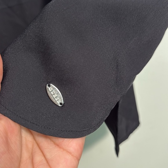 Guess Black Lace Camisole Off the Shoulder Top - med - Picture 4 of 5